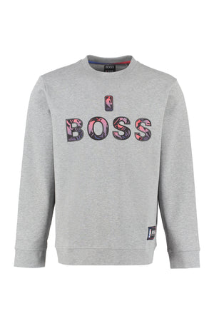 BOSS x NBA - Felpa con logo-0